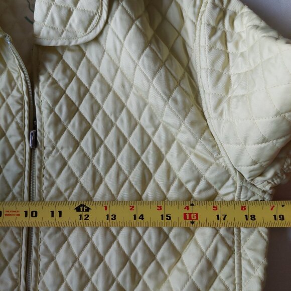 Apropos Adorable Junior Quilted Jacket With  Floral Lining, Women's Size M - Picture 8 of 11